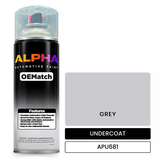 UNDERCOAT GREY APU681 OEMatch Spraycan