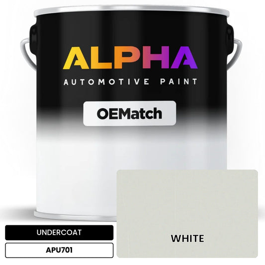 UNDERCOAT WHITE APU701 OEMatch Basecoat