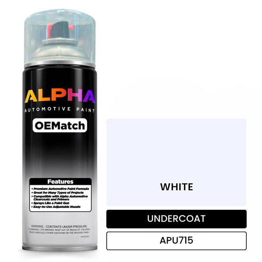 UNDERCOAT WHITE APU715 OEMatch Spraycan