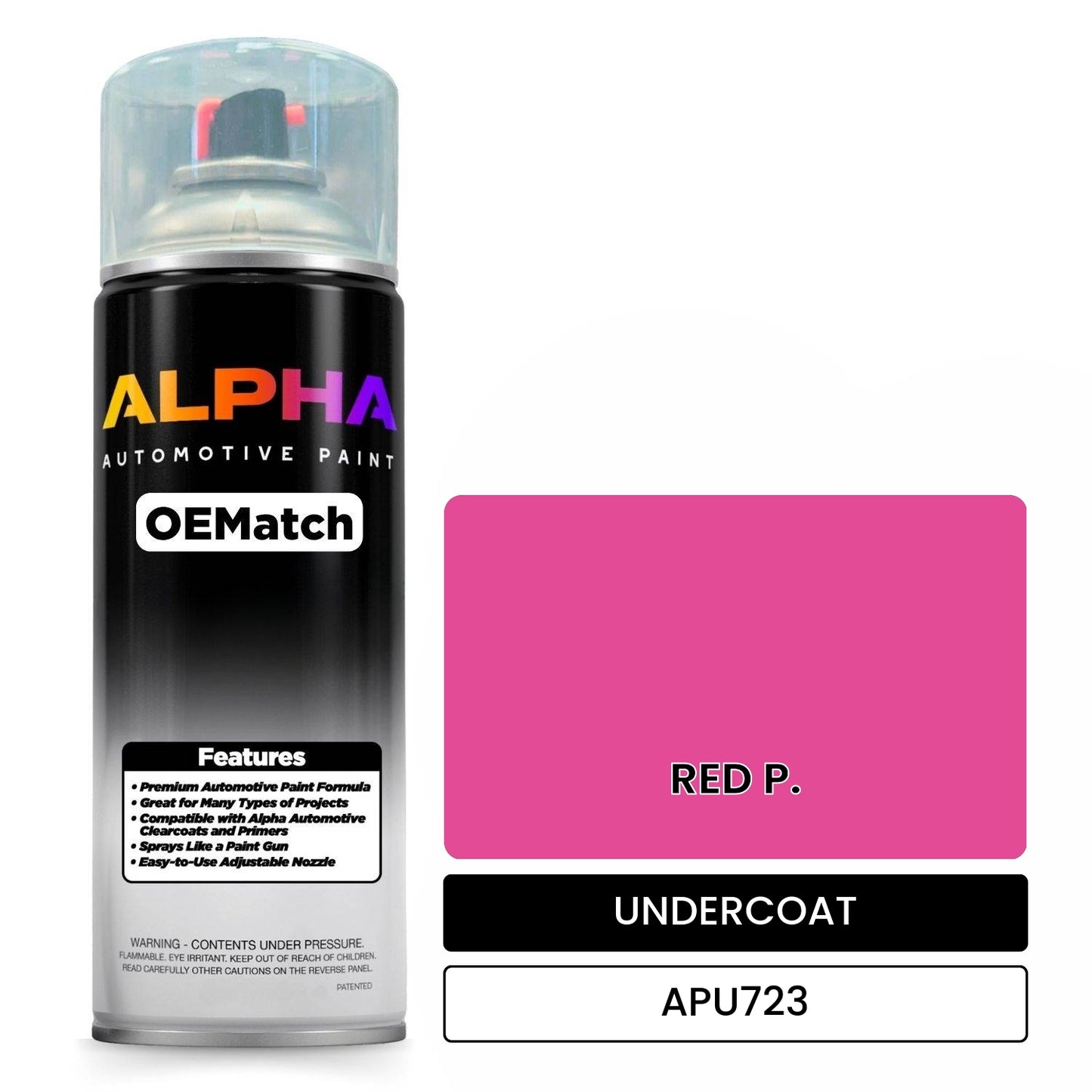 UNDERCOAT RED P. APU723 OEMatch Spraycan