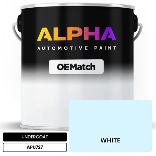 UNDERCOAT WHITE APU727 OEMatch Basecoat
