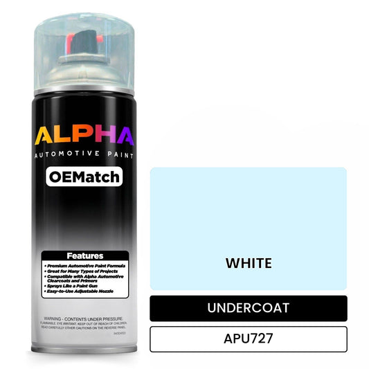 UNDERCOAT WHITE APU727 OEMatch Spraycan