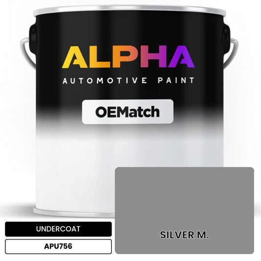 UNDERCOAT SILVER M. APU756 OEMatch Basecoat