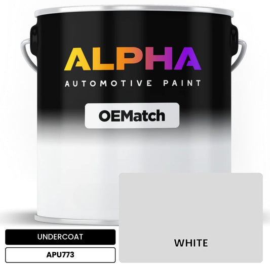 UNDERCOAT WHITE APU773 OEMatch Basecoat
