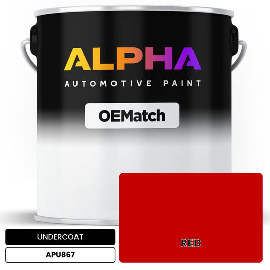 UNDERCOAT RED APU867 OEMatch Basecoat