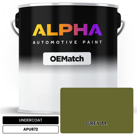 UNDERCOAT GREY M. APU872 OEMatch Basecoat
