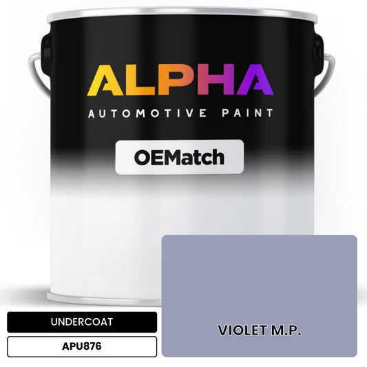 UNDERCOAT VIOLET M.P. APU876 OEMatch Basecoat