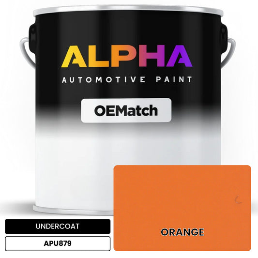 UNDERCOAT ORANGE APU879 OEMatch Basecoat