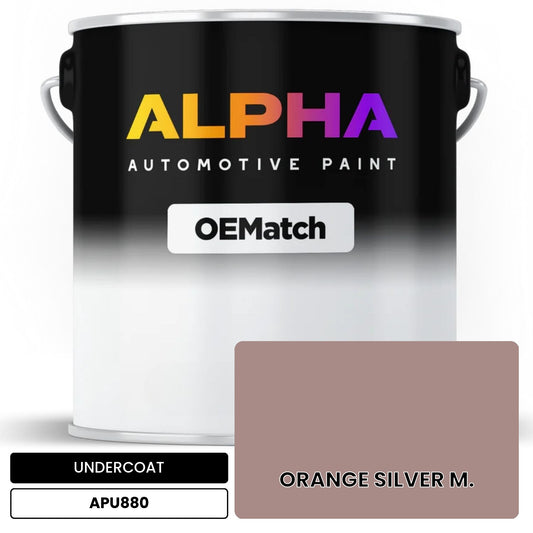UNDERCOAT ORANGE SILVER M. APU880 OEMatch Basecoat