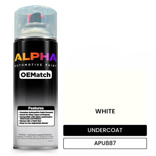 UNDERCOAT WHITE APU887 OEMatch Spraycan