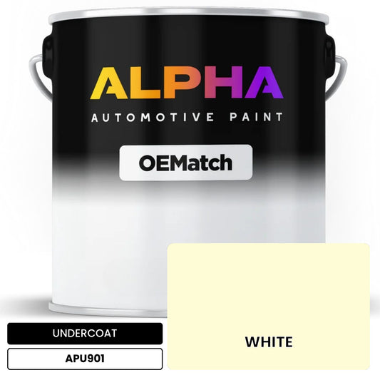 UNDERCOAT WHITE APU901 OEMatch Basecoat