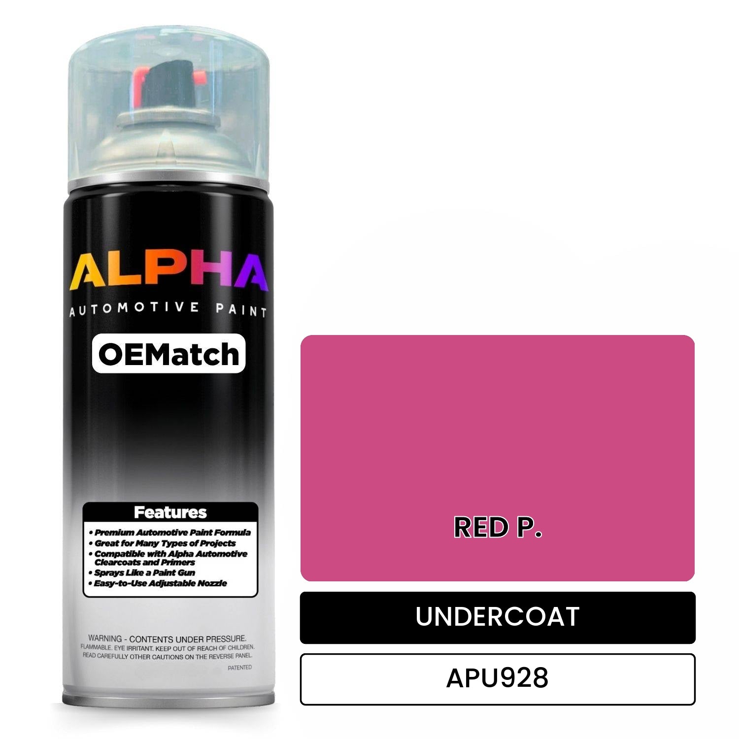 UNDERCOAT RED P. APU928 OEMatch Spraycan