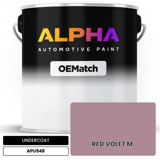UNDERCOAT RED VOLET M. APU948 OEMatch Basecoat