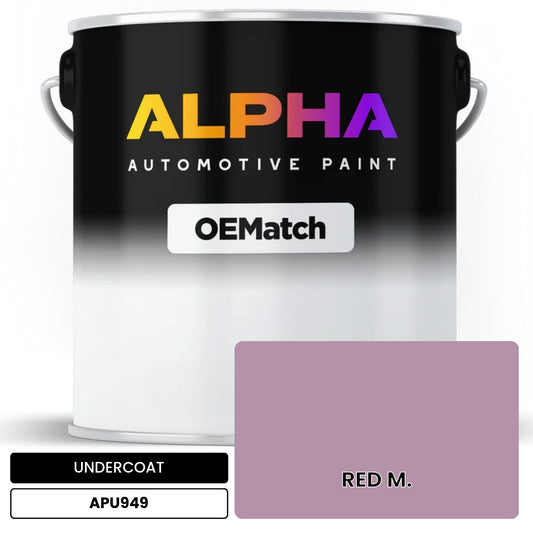 UNDERCOAT RED M. APU949 OEMatch Basecoat