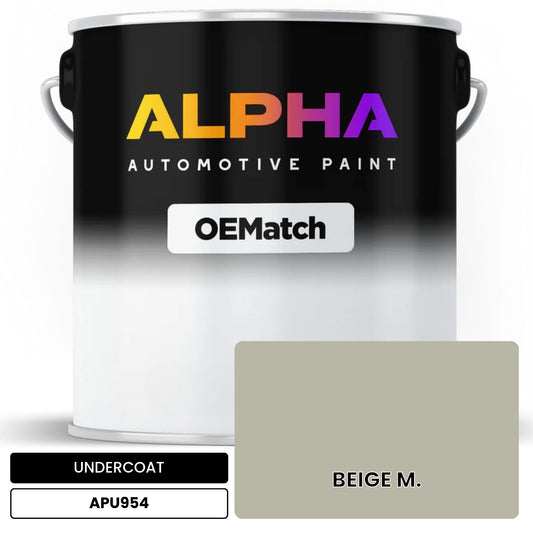 UNDERCOAT BEIGE M. APU954 OEMatch Basecoat