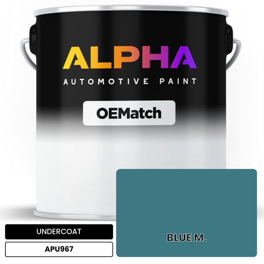 UNDERCOAT BLUE M. APU967 OEMatch Basecoat