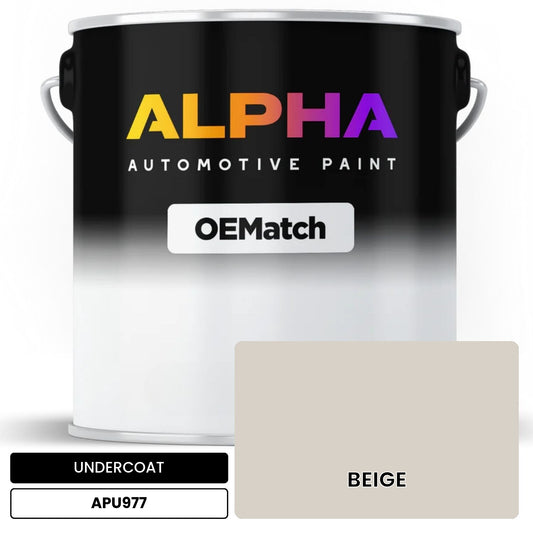 UNDERCOAT BEIGE APU977 OEMatch Basecoat