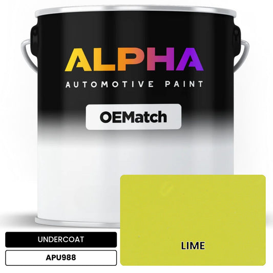 UNDERCOAT LIME APU988 OEMatch Basecoat