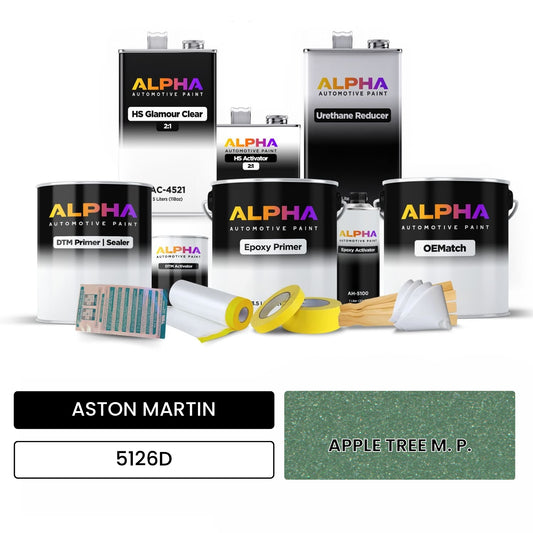ASTON MARTIN APPLE TREE M. P. 5126D OEMatch Vehicle Paint Kit