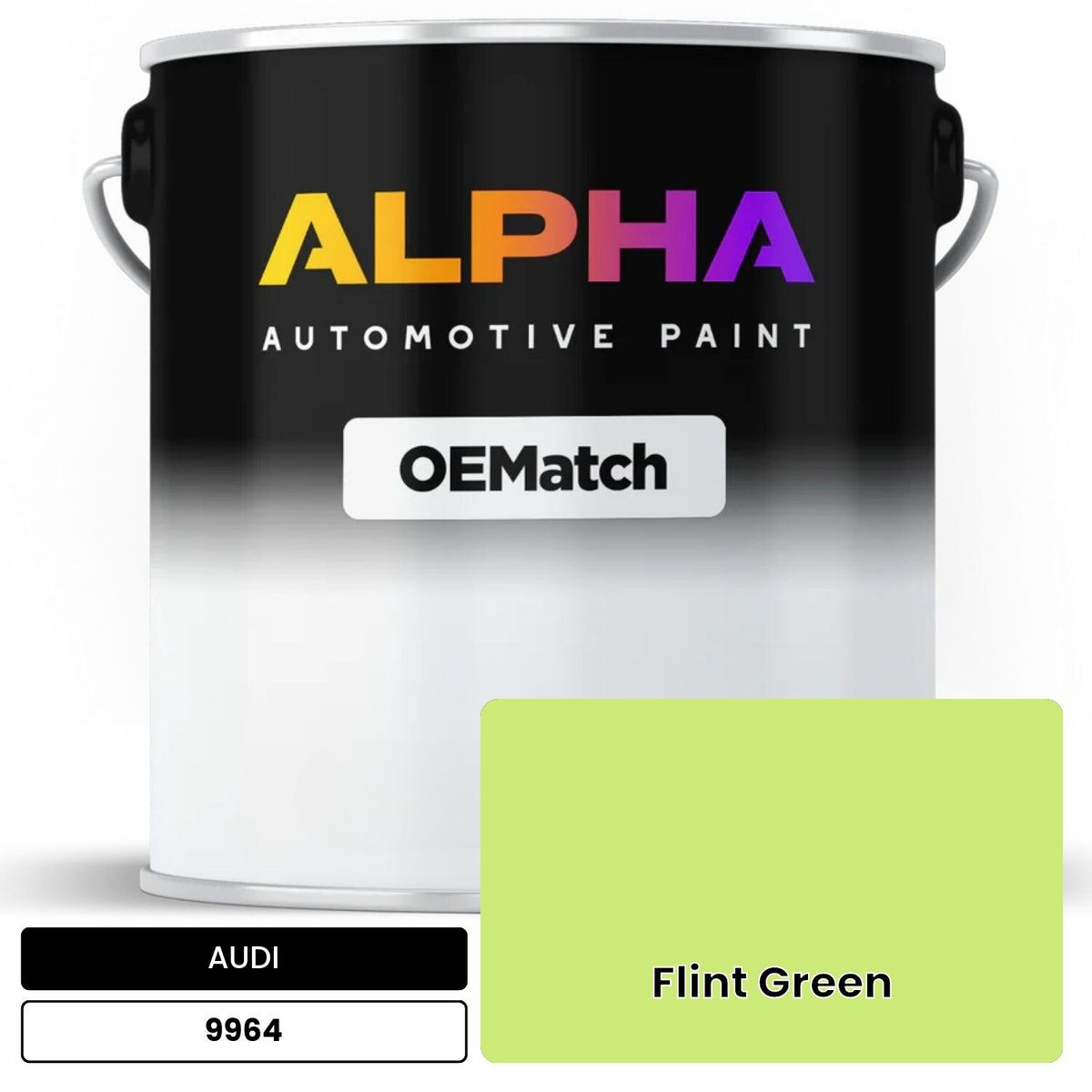 AUDI Flint Green 9964 OEMatch Basecoat