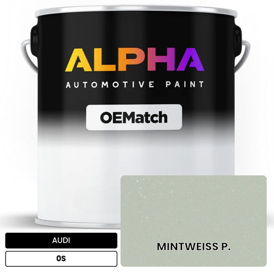 AUDI Aquamint 0S OEMatch Basecoat