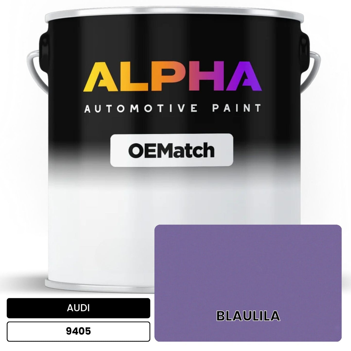 AUDI Blue Violet 9405 OEMatch Basecoat
