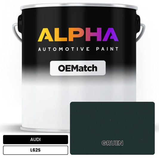AUDI Bundes Grenzschutz Green L62S OEMatch Basecoat
