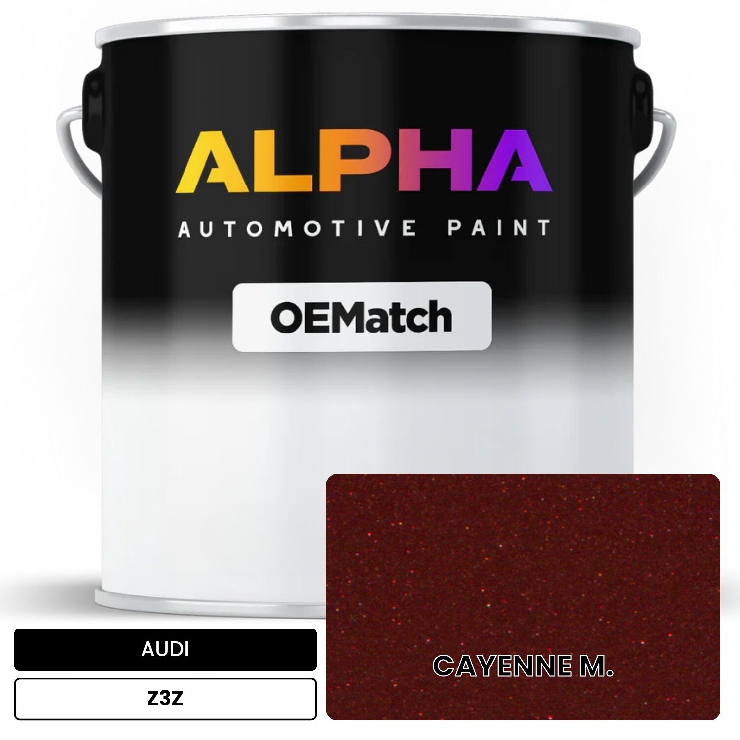 AUDI Cayenne Metallic Z3Z OEMatch Basecoat