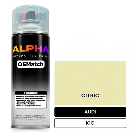 AUDI Citric K1C OEMatch Spraycan