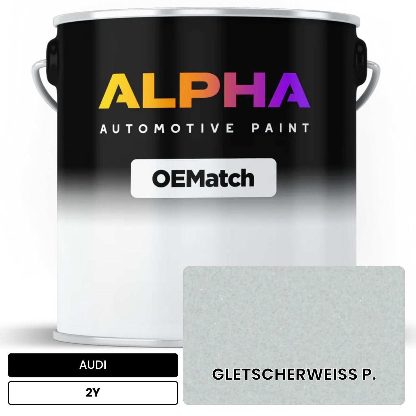 AUDI Glacier White P. 2Y OEMatch Basecoat