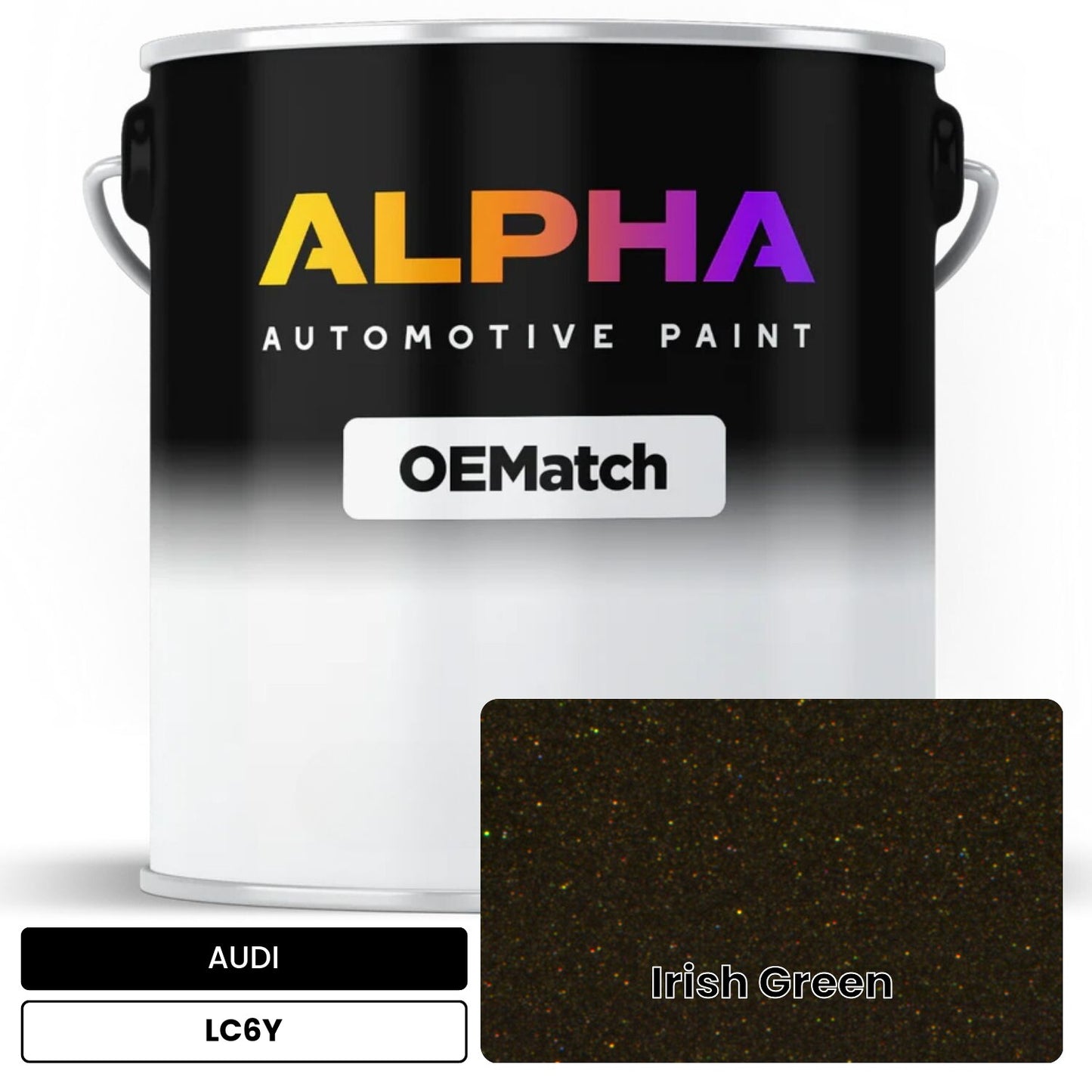 AUDI Irish Green LC6Y OEMatch Basecoat