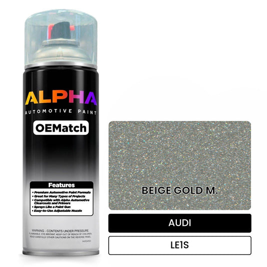 AUDI Beige Gold Metallic LE1S OEMatch Spraycan