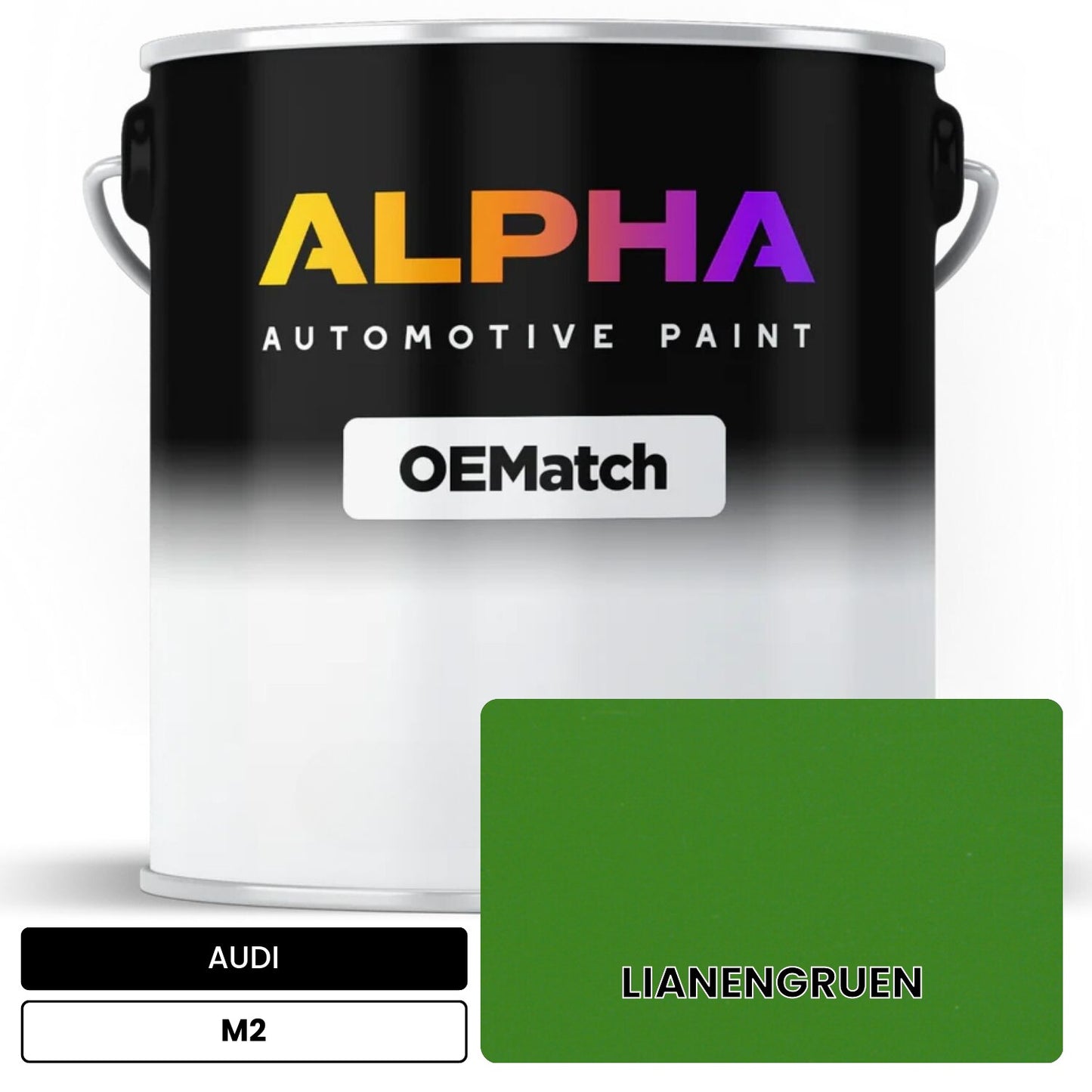 AUDI Lianen Green M2 OEMatch Basecoat