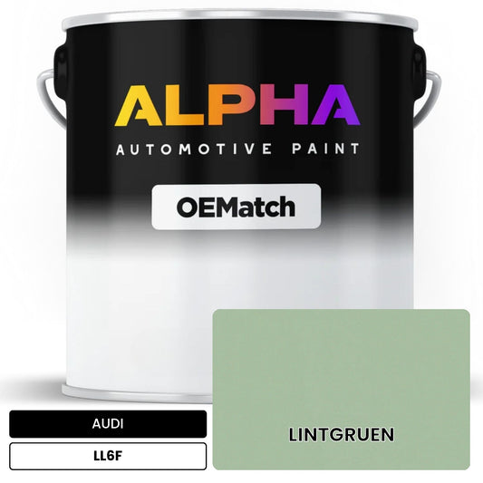 AUDI Linden Green LL6F OEMatch Basecoat