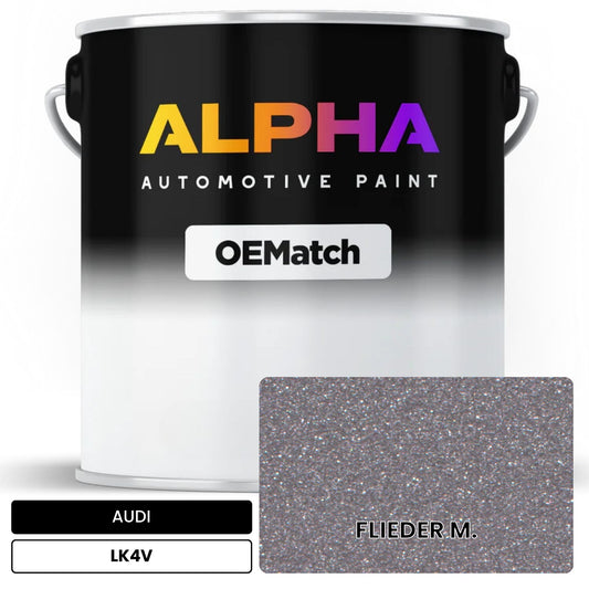 AUDI Plum Metallic LK4V OEMatch Basecoat