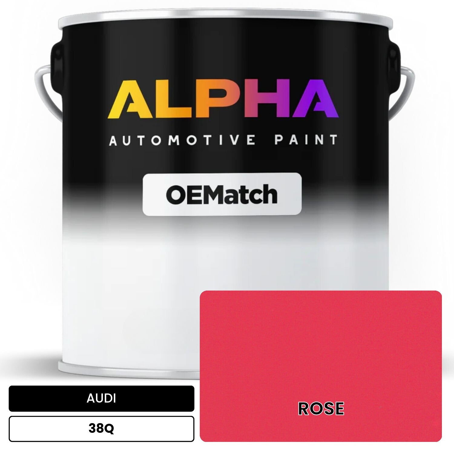 AUDI Rose 38Q OEMatch Basecoat