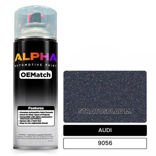 AUDI Stratos Blue Metallic 9056 OEMatch Spraycan