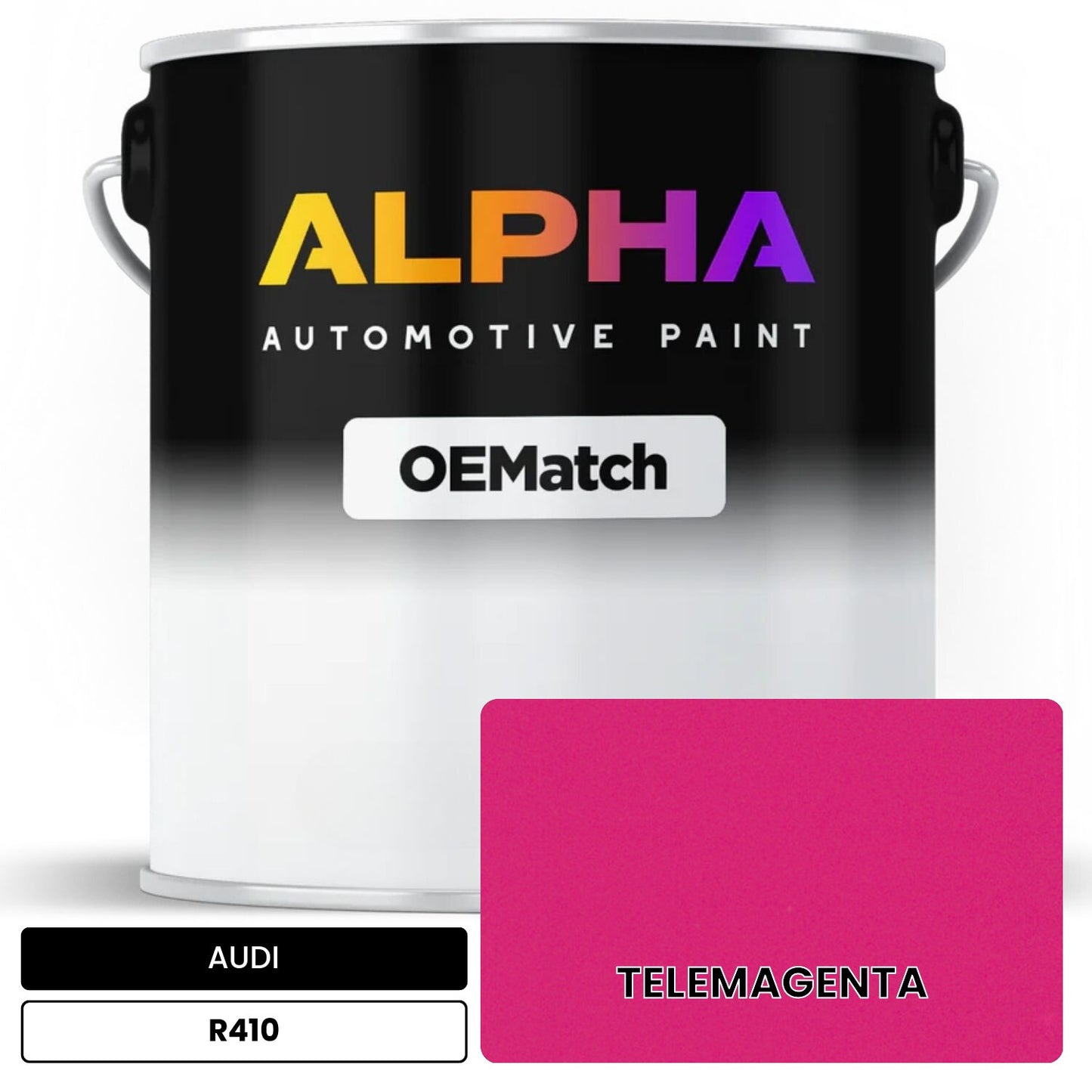AUDI Telemagenta R410 OEMatch Basecoat