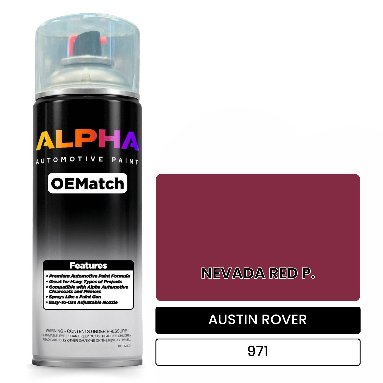 AUSTIN ROVER NEVADA RED P. 971 OEMatch Spraycan