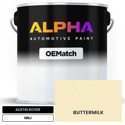 AUSTIN ROVER BUTTERMILK NNJ OEMatch Basecoat
