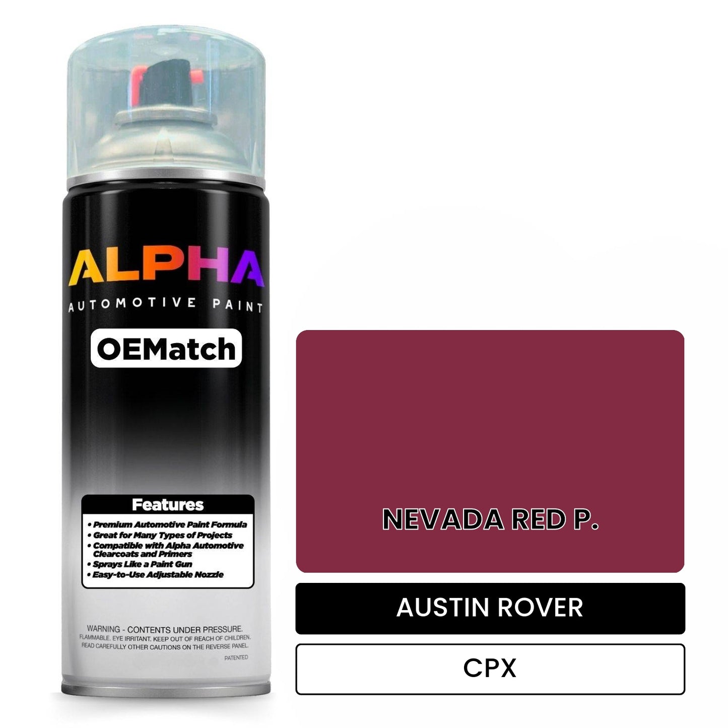AUSTIN ROVER NEVADA RED P. CPX OEMatch Spraycan