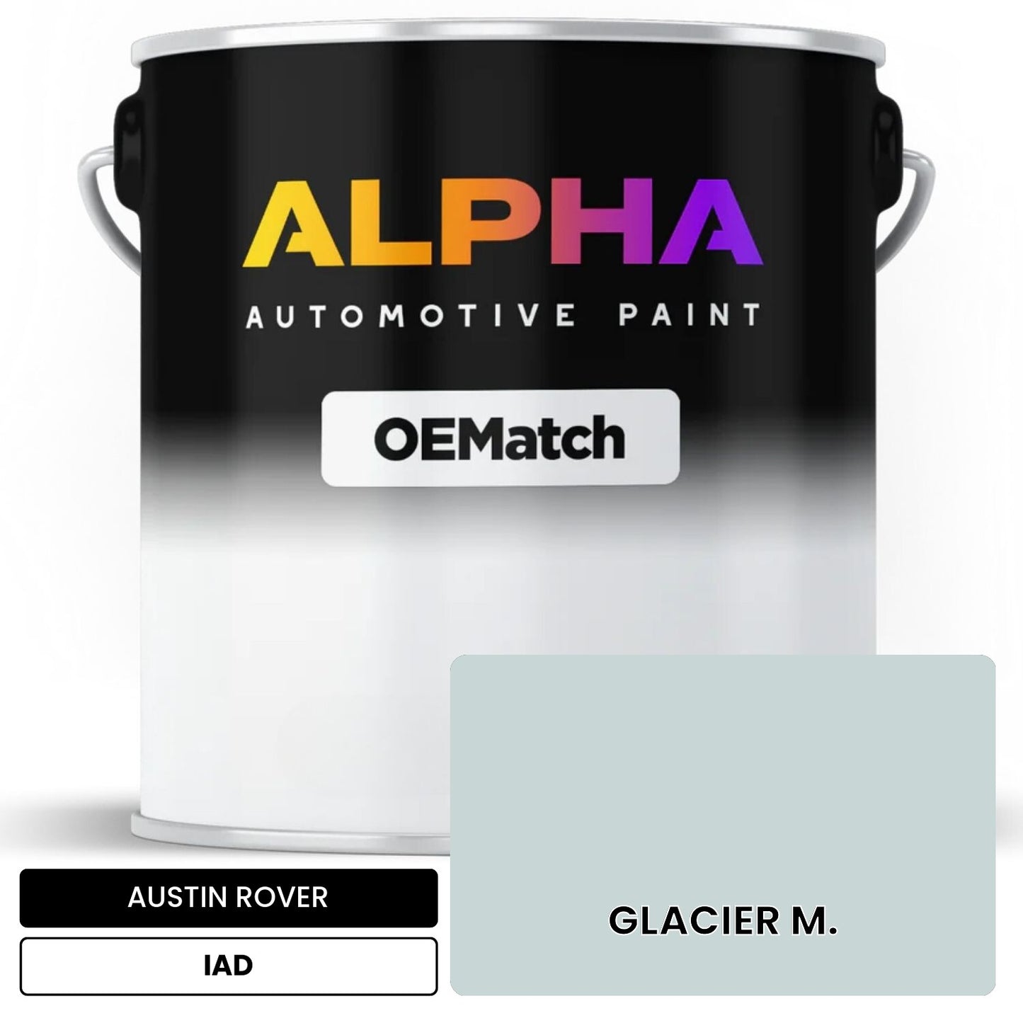 AUSTIN ROVER GLACIER M. IAD OEMatch Basecoat