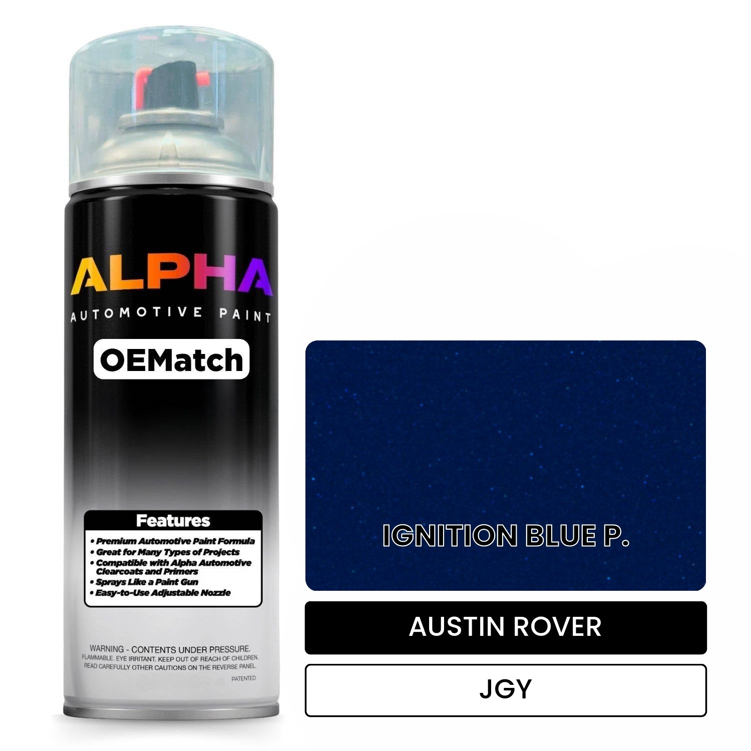 AUSTIN ROVER IGNITION BLUE P. JGY OEMatch Spraycan