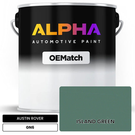 AUSTIN ROVER ISLAND GREEN GN6 OEMatch Basecoat