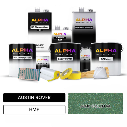 AUSTIN ROVER JADE GREEN M. HMP OEMatch Vehicle Paint Kit