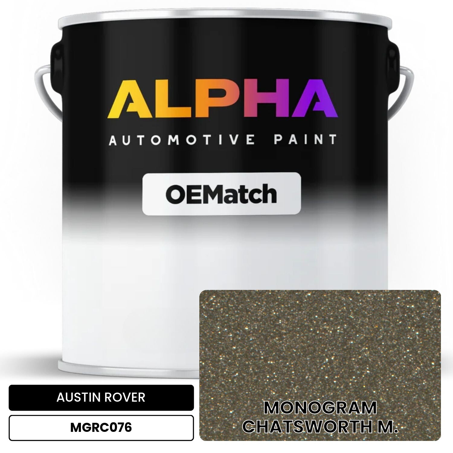 AUSTIN ROVER MONOGRAM CHATSWORTH M. MGRC076 OEMatch Basecoat