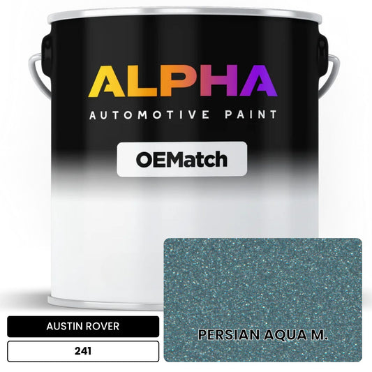 AUSTIN ROVER PERSIAN AQUA M. 241 OEMatch Basecoat