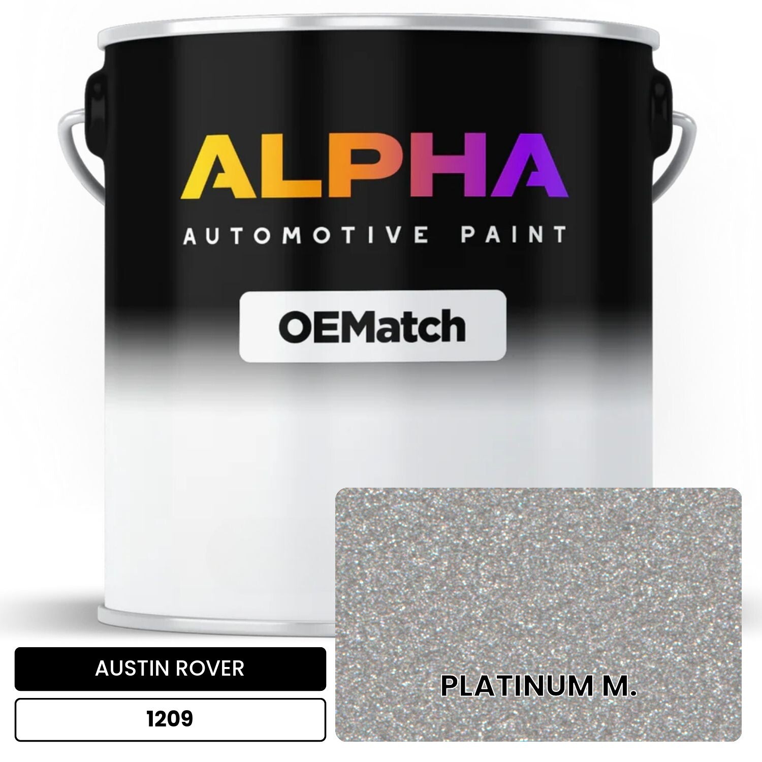 AUSTIN ROVER PLATINUM M. 1209 OEMatch Basecoat