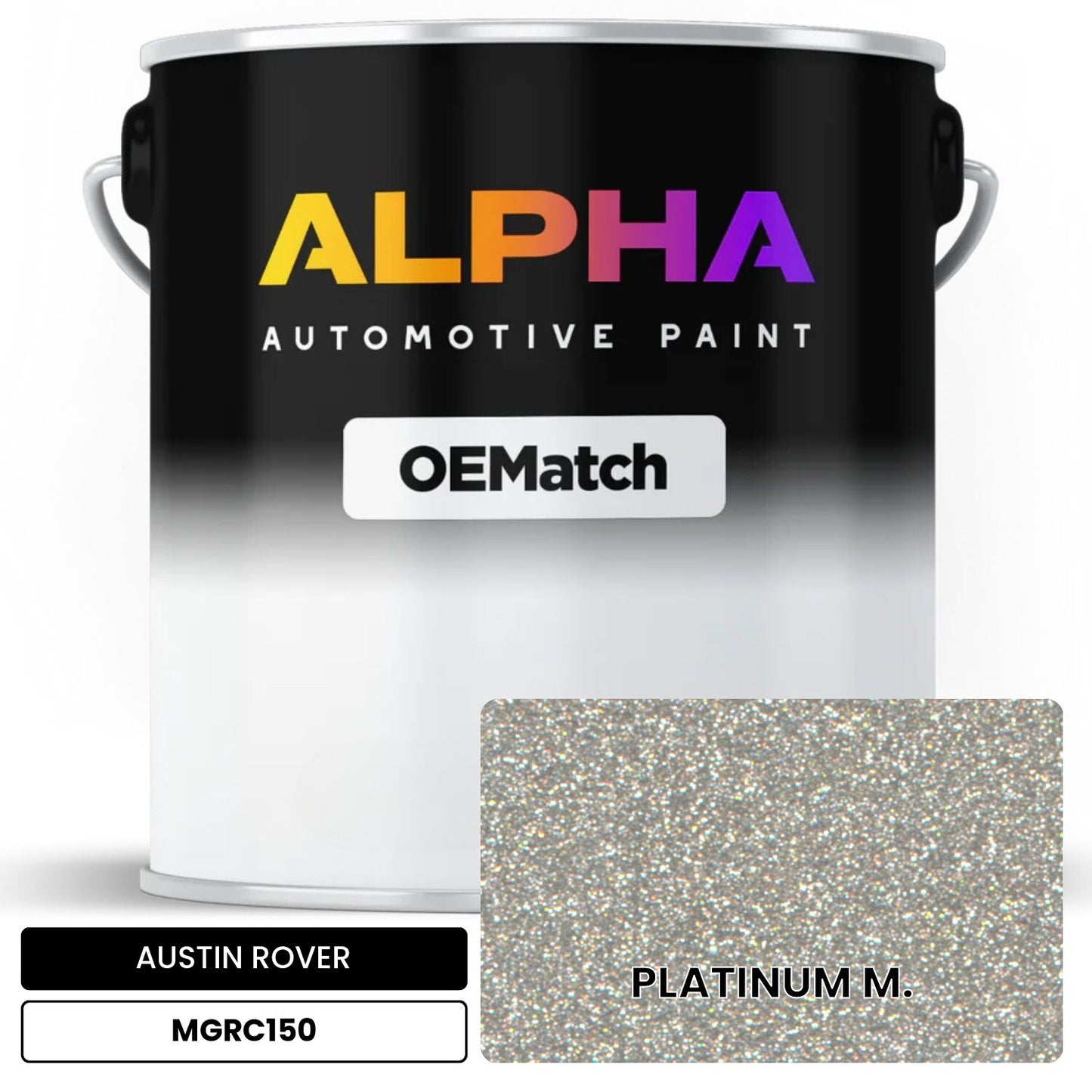 AUSTIN ROVER PLATINUM M. MGRC150 OEMatch Basecoat