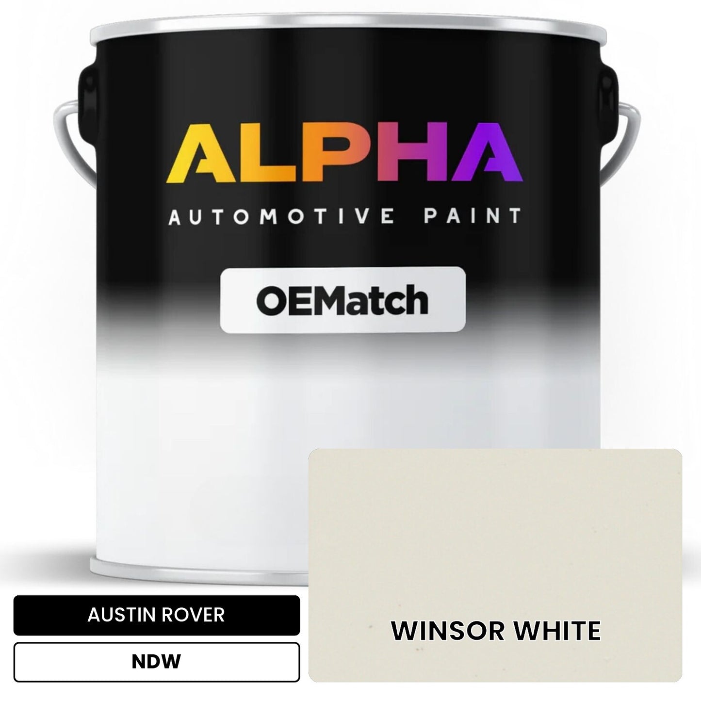 AUSTIN ROVER WINSOR WHITE NDW OEMatch Basecoat